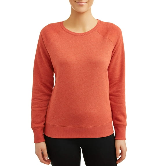 Time and Tru Women's Athleisure Women's Fleece Sweatshirt