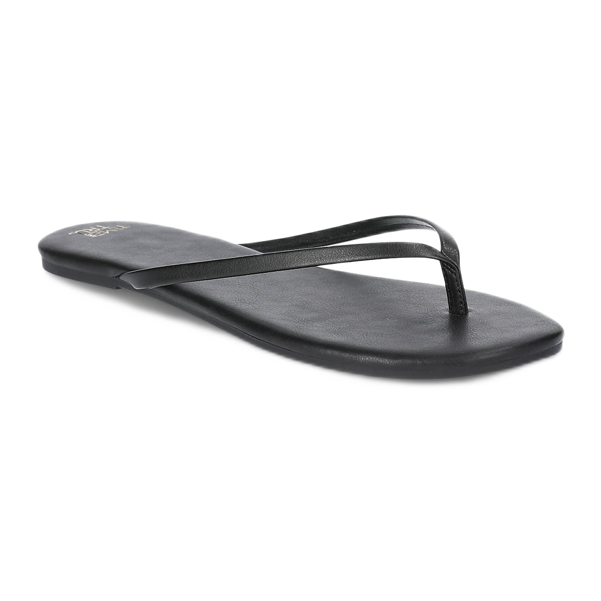 Time and Tru Women's Barely There Thong Sandals, Wide-Width Summer