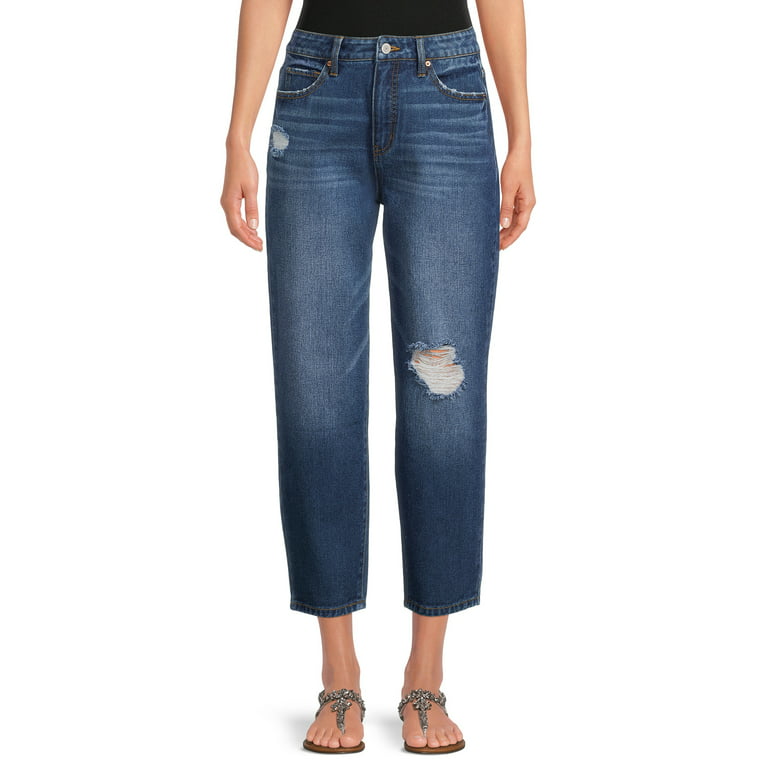 Time and Tru Women's Barrel Jeans 