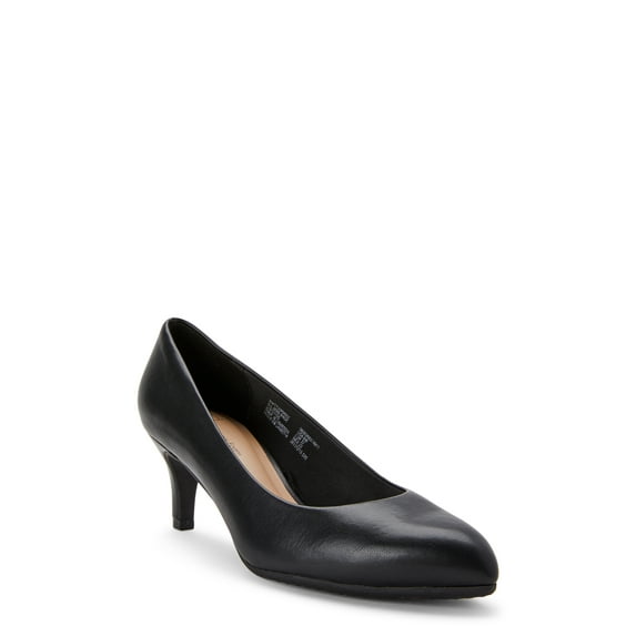 Time and Tru Women's Basic Pump, Wide Width Available