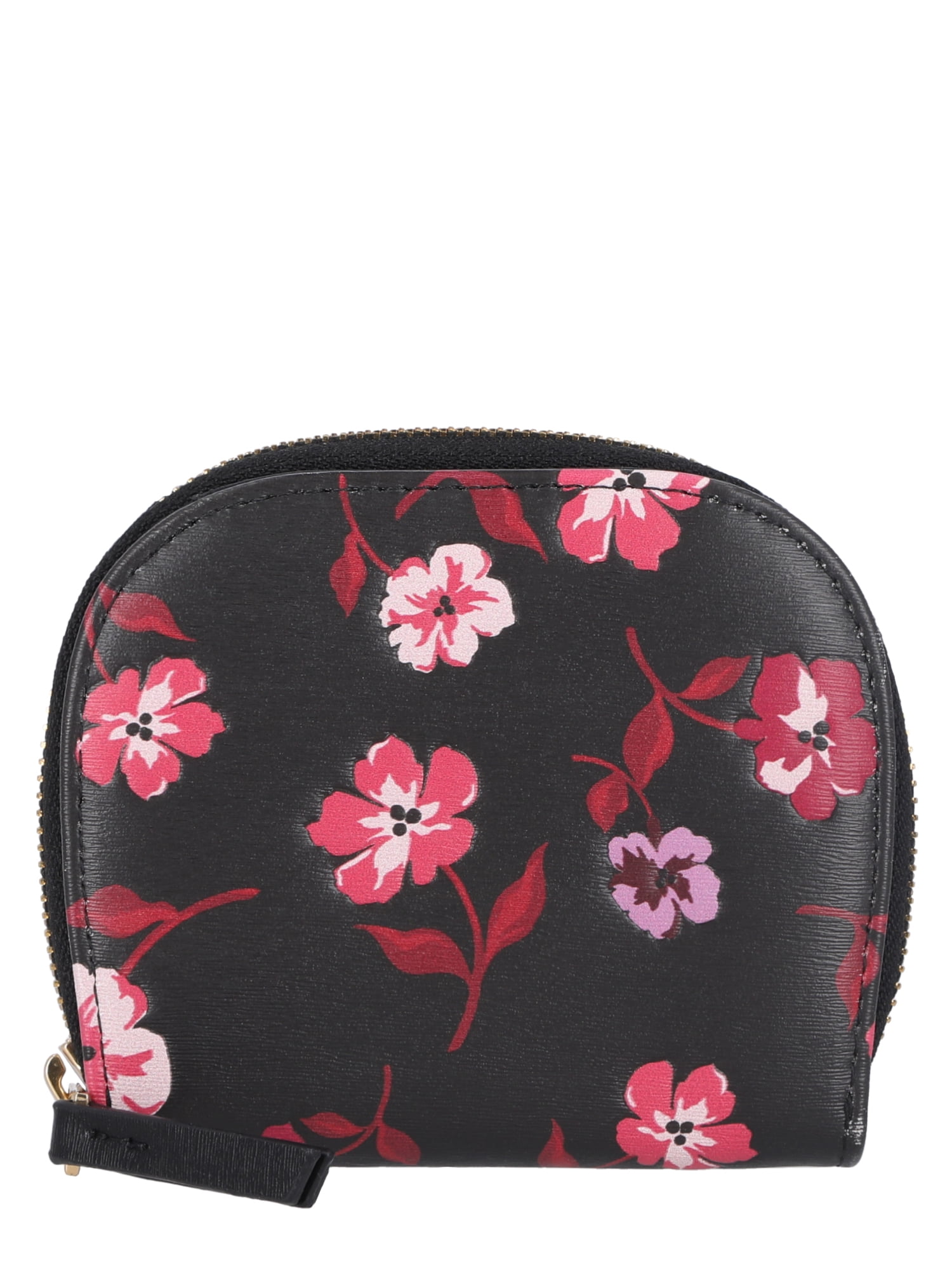 Time and Tru Women's Faux Leather Becca Zip Wallet