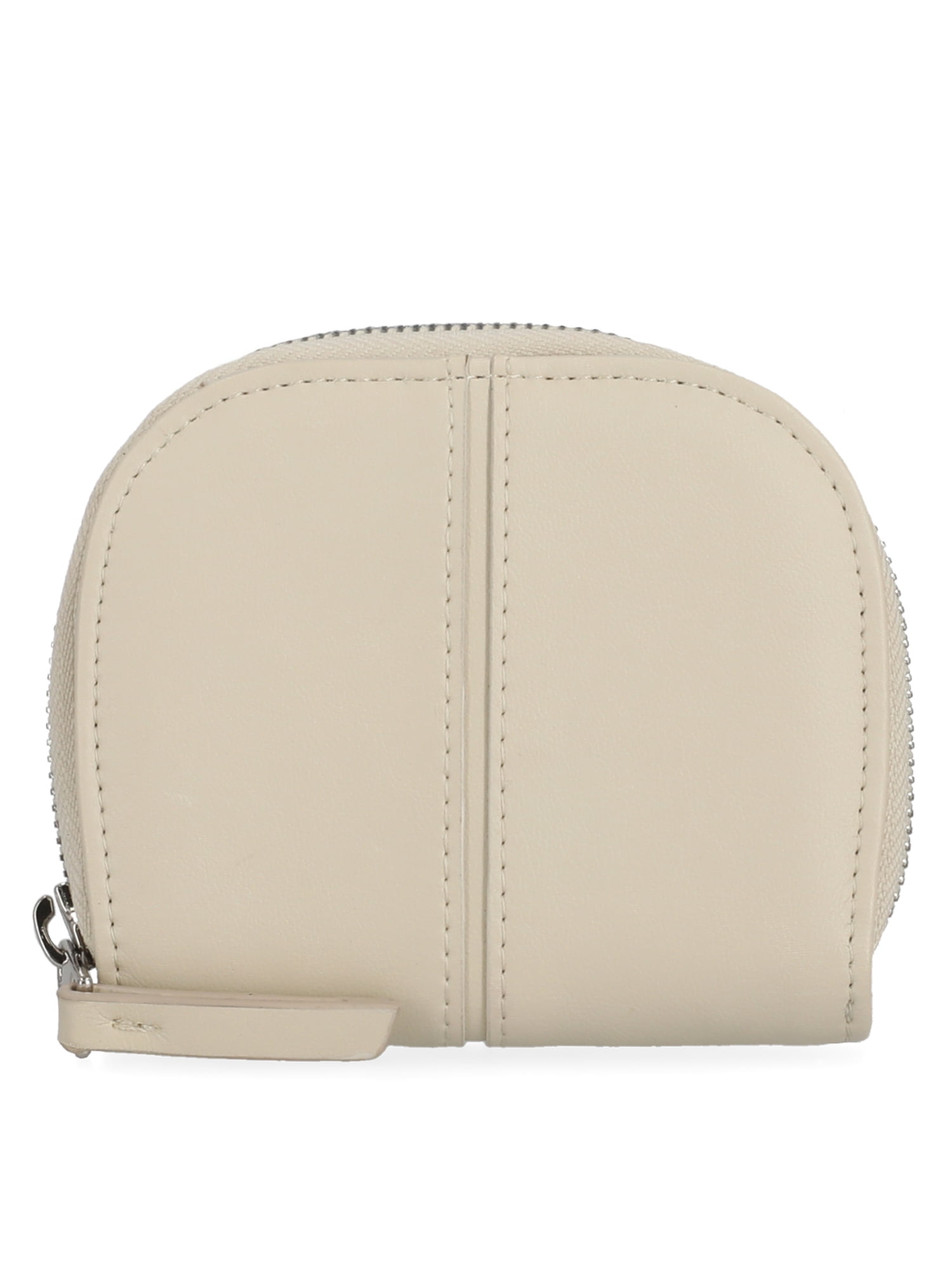 Time and Tru Women's Becca Zip Around Wallet Solid Beige