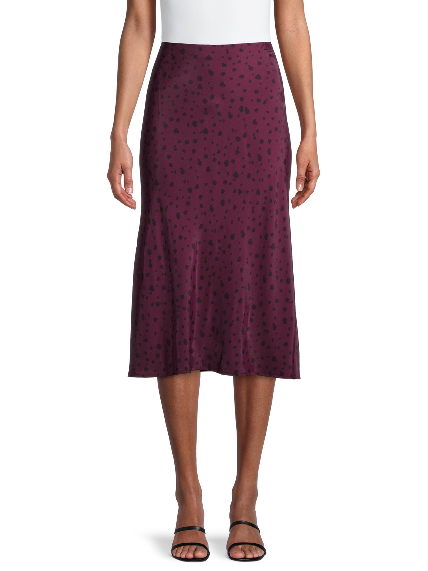 Time and Tru Women's Bias Cut Skirt