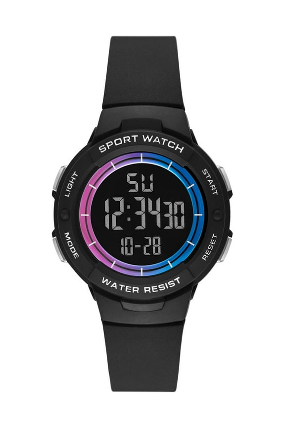 Women's Black Digital Sport Watch (FMDOTT088)