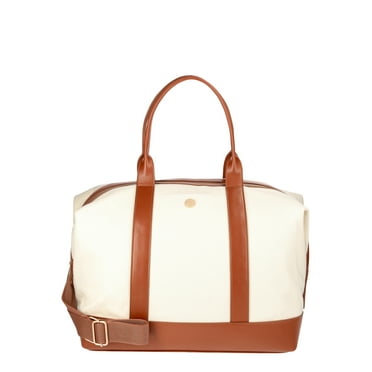 Time and Tru Women’s Blake Tote Bag, Natural