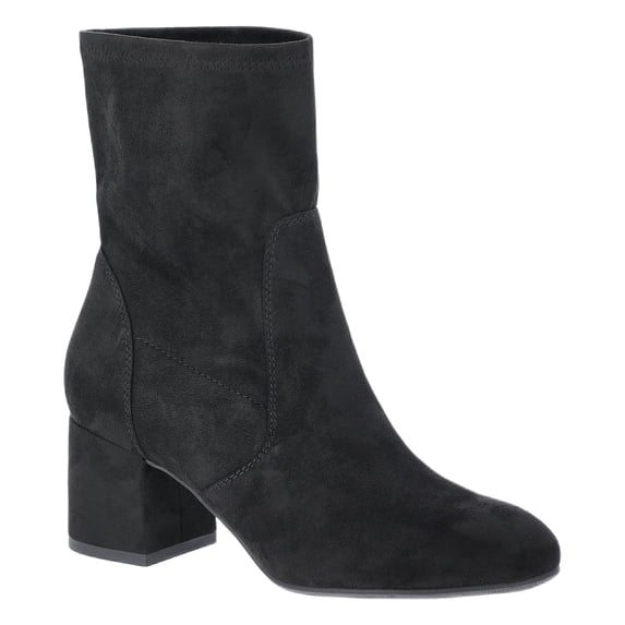 Time and Tru Women's Faux Suede Block Heel Boots