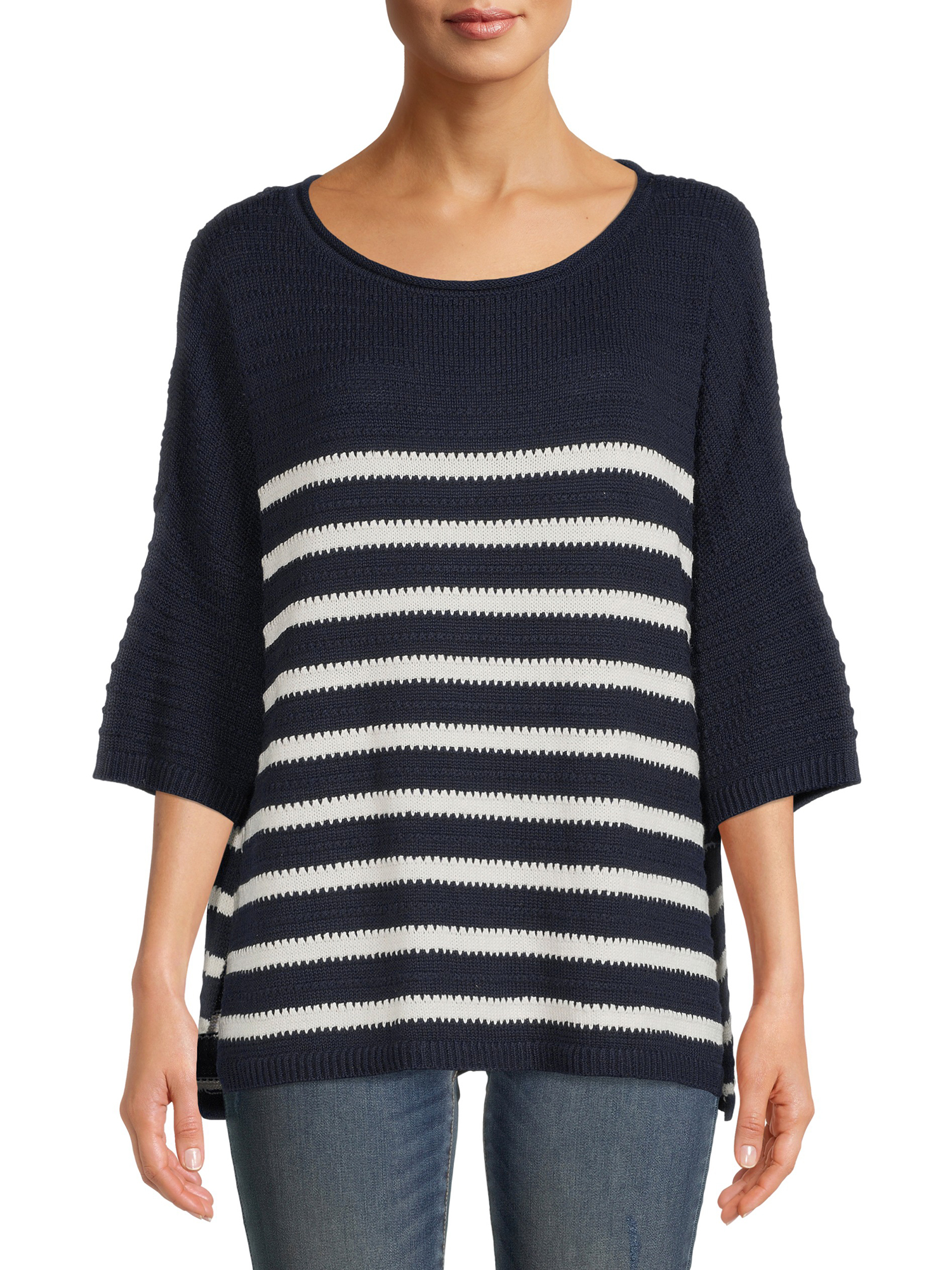 Time and Tru Women’s Boatneck Sweater - image 1 of 5