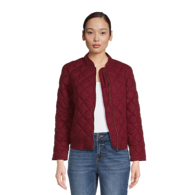Time and Tru Women's Bomber Jacket