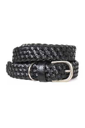 Women's Braided Belt, Black