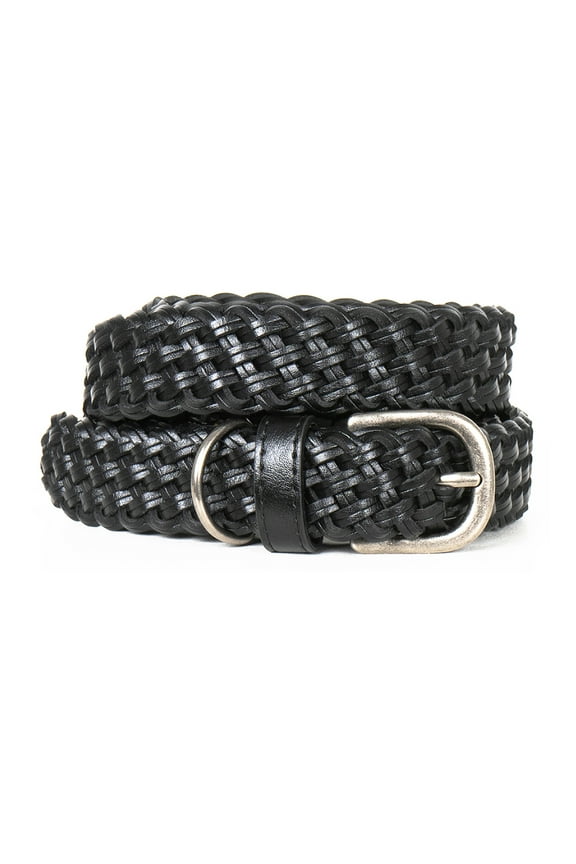 Women's Braided Belt, Black