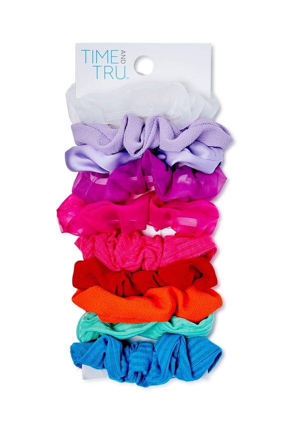 Bright Hair Ties, 10-Pack