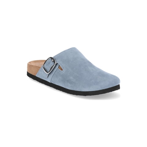Time and Tru Women's Buckle Clogs