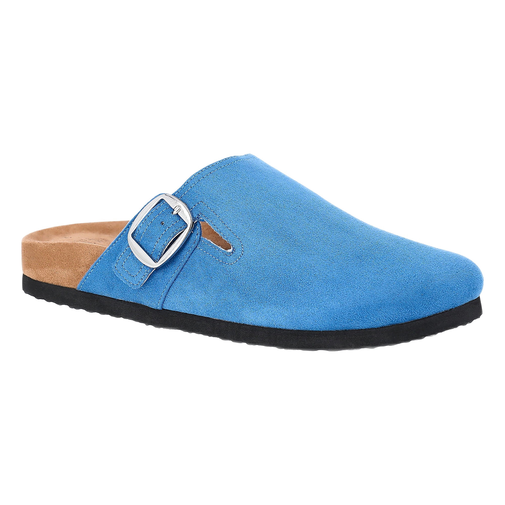 Time and Tru Women's Buckle Clogs