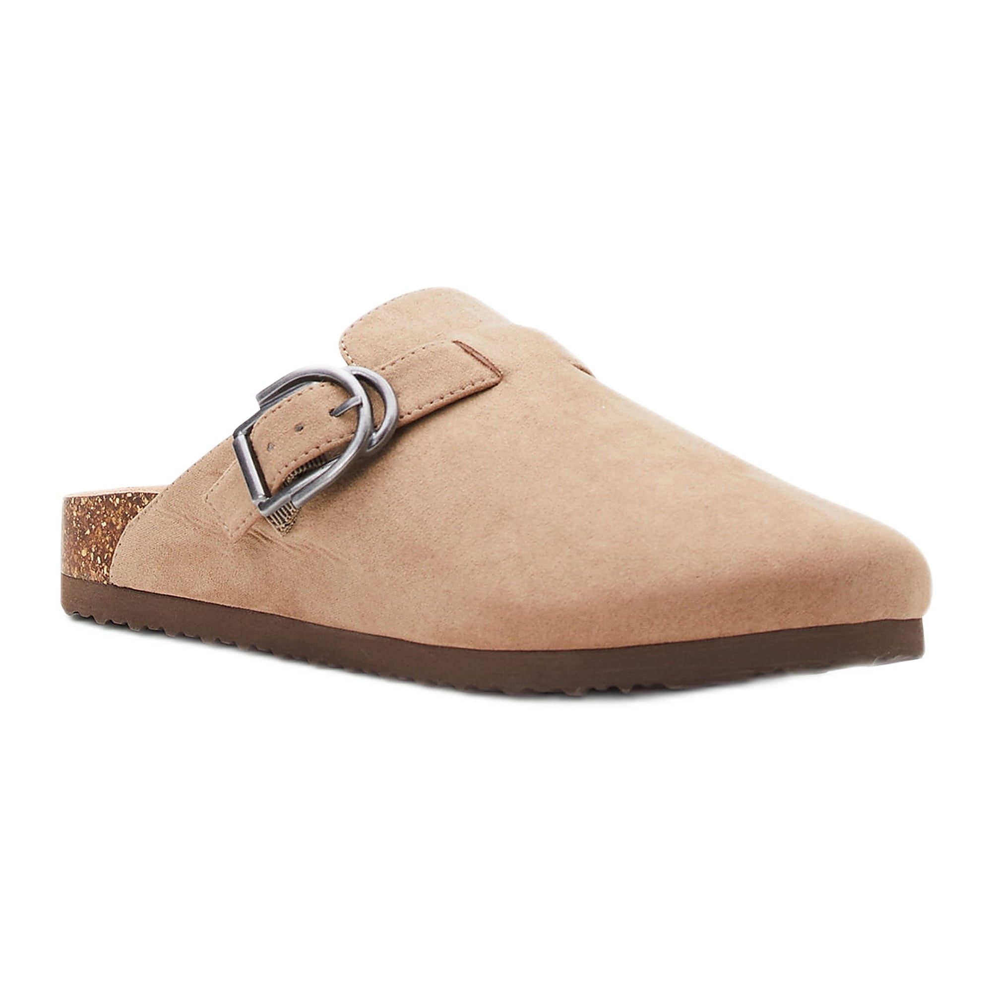 Time and Tru Women's Buckle Clogs