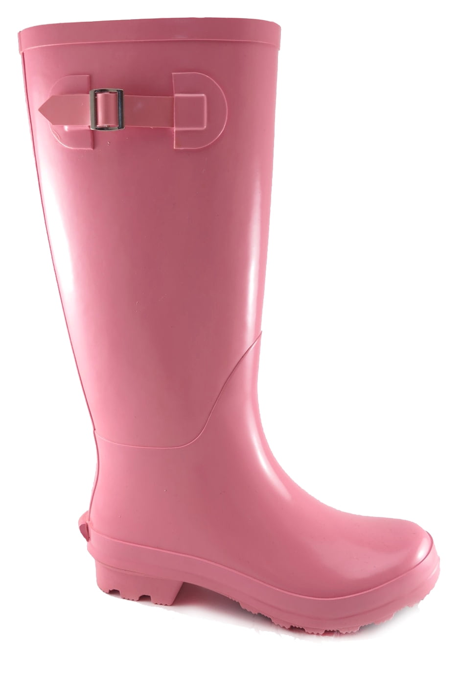 Time and Tru Women's Buckle Rain Boot