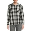 Actual Color: Winter White/Black Soot Plaid, Clothing Size: XL