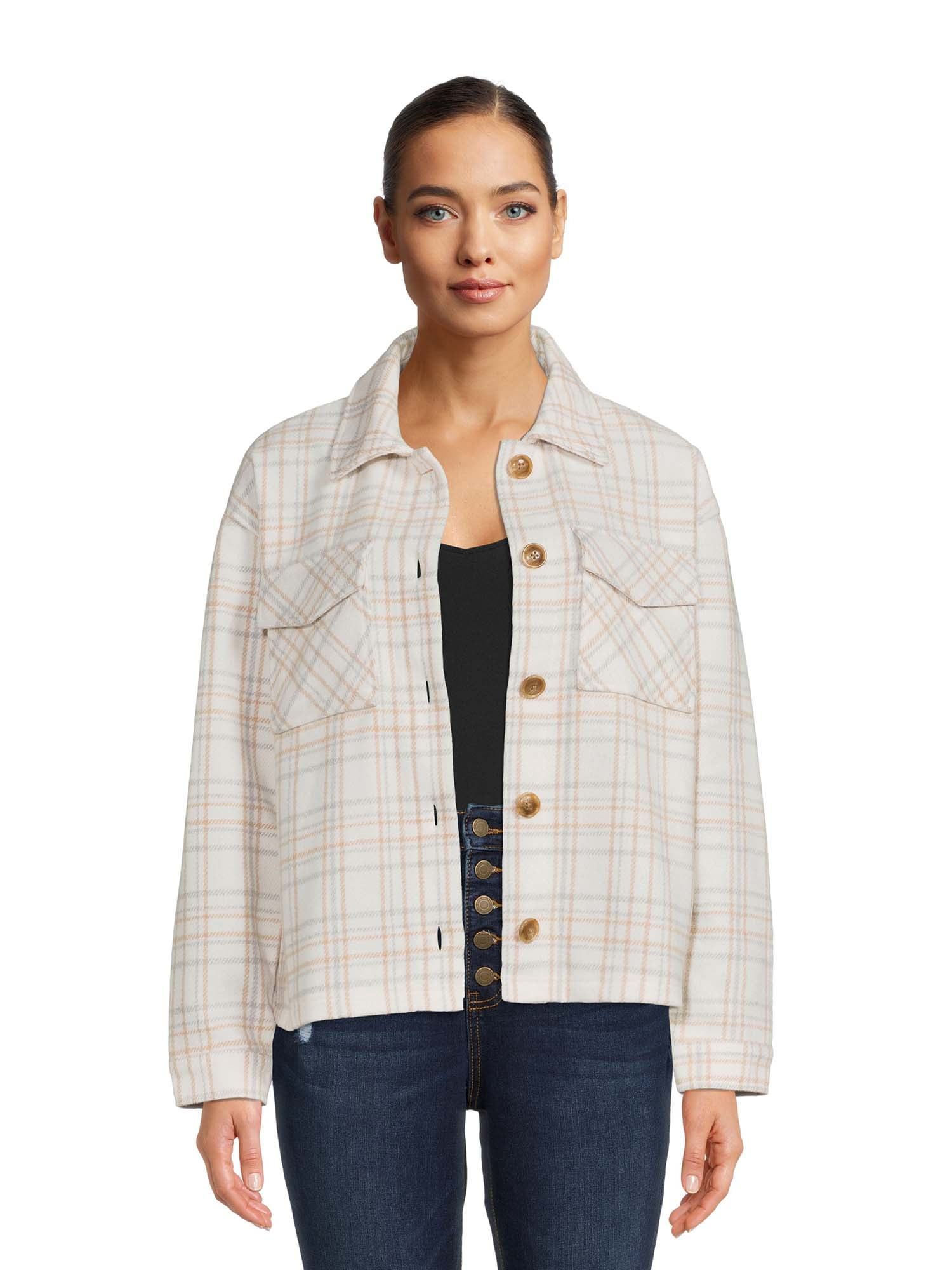 Time and Tru Women's ButtonDown Shacket