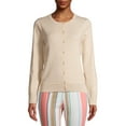 thumbnail image 1 of Time and Tru Women's Button Front Cardigan, 1 of 6