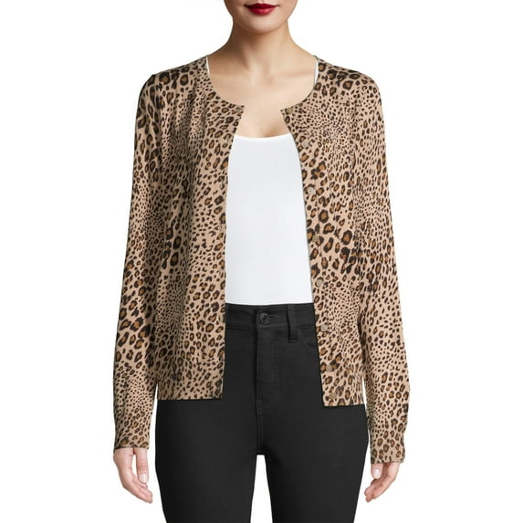 Time and Tru Women's Button Front Cardigan