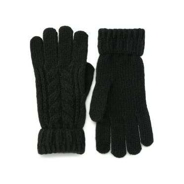 Time and Tru Women’s Cable Knit Touchscreen Gloves