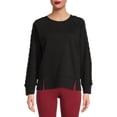 thumbnail image 1 of Time and Tru Women's Cable Sweatshirt, 1 of 5