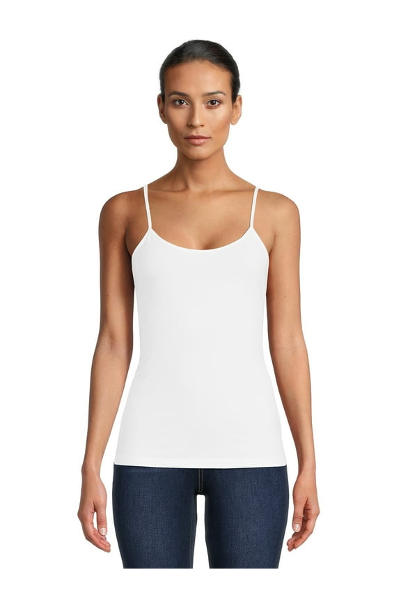 Women's Cami with Adjustable Straps, Sizes XS-XXXL