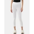 thumbnail image 1 of Time and Tru Women's Capri Leggings, Size XS-XXXL, 1 of 5