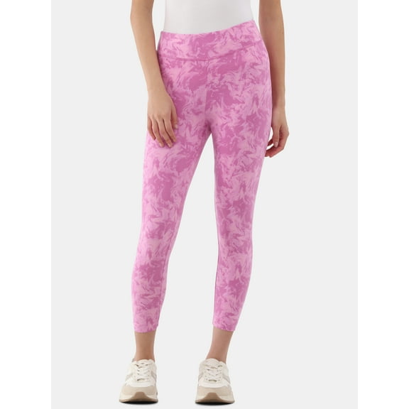 Time and Tru Women's Capri Leggings, Size XS-XXXL