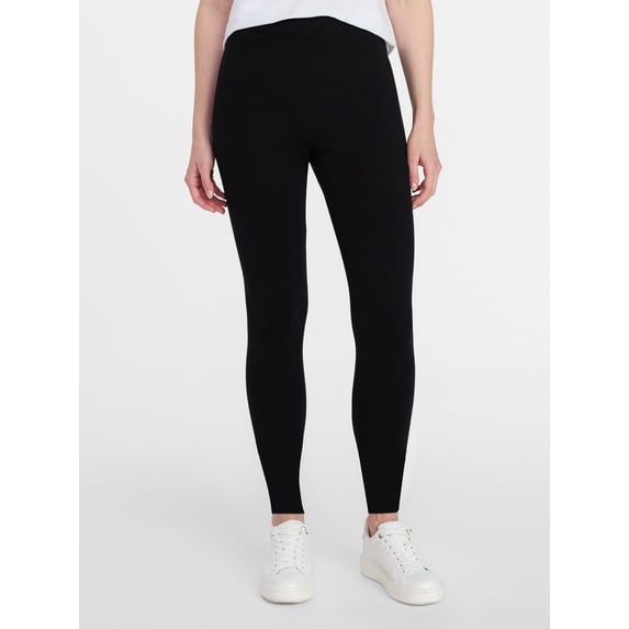 Time and Tru Women's Capri Leggings, Sizes XS-XXXL
