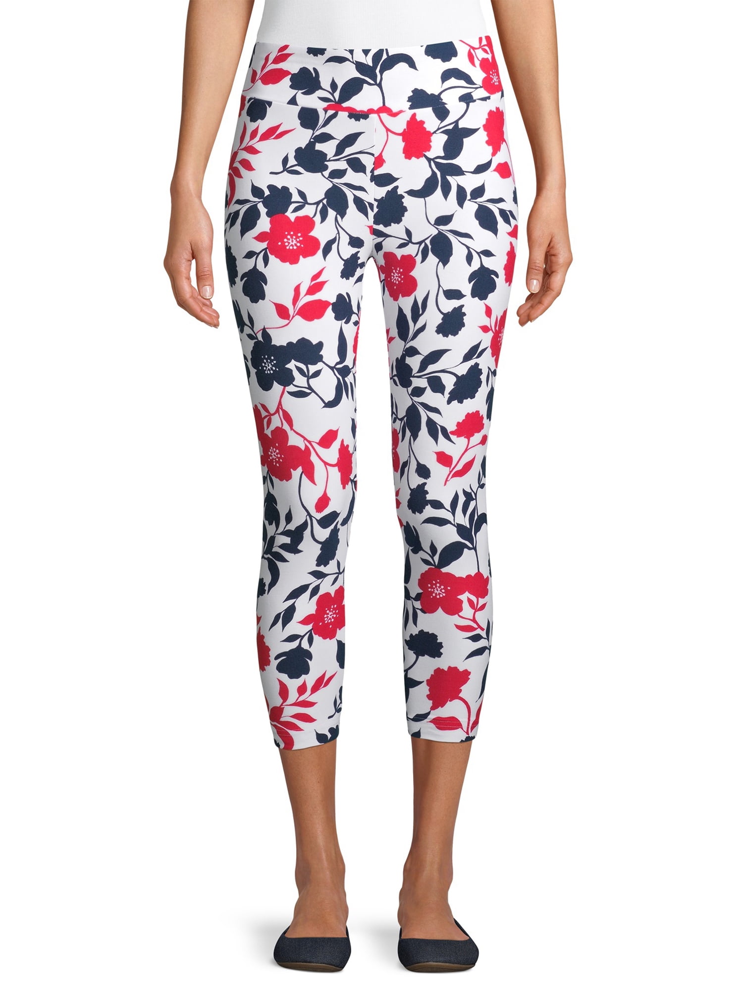 Time and Tru Women's Capri Leggings 