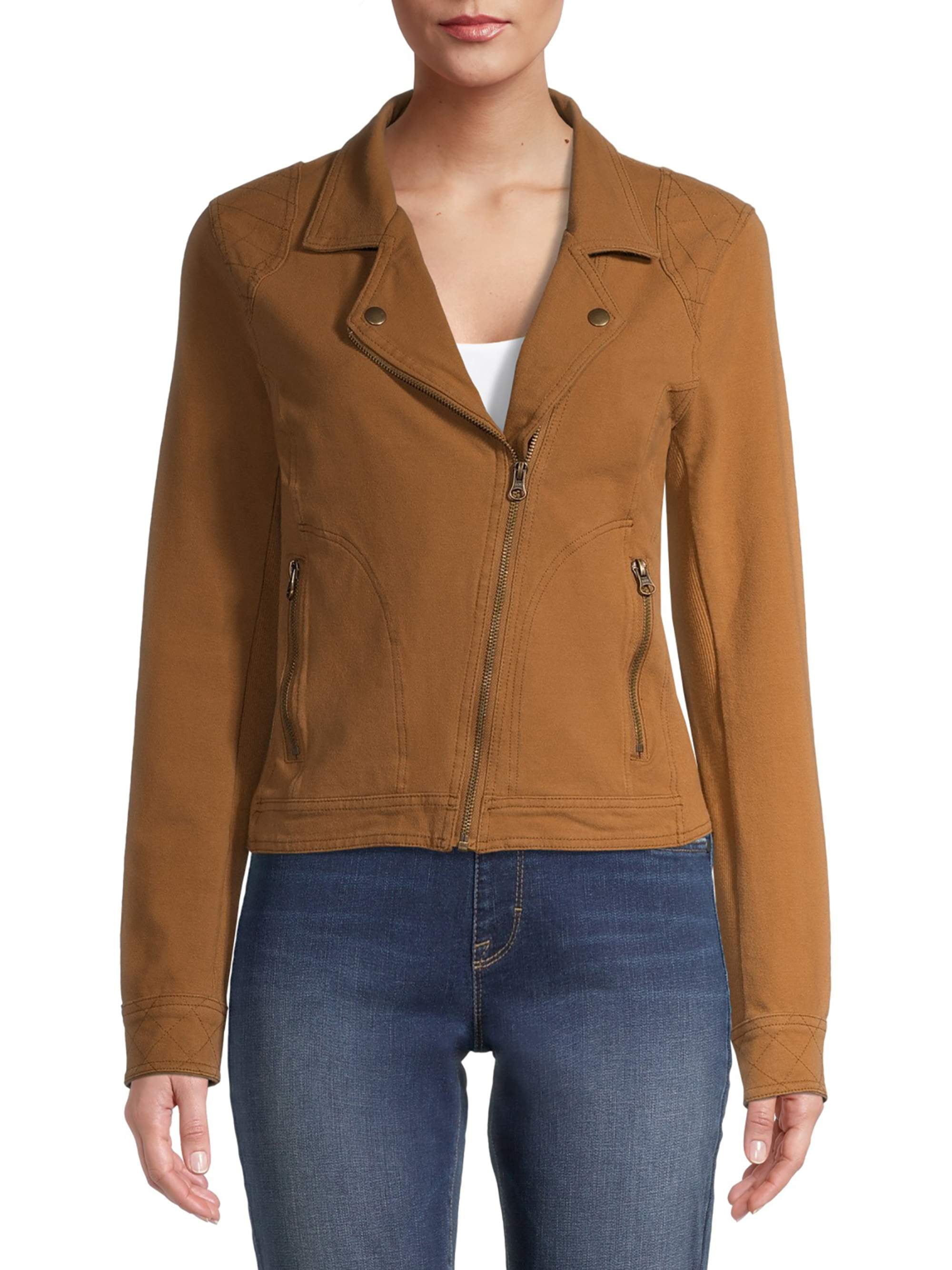 Time and tru moto best sale jacket