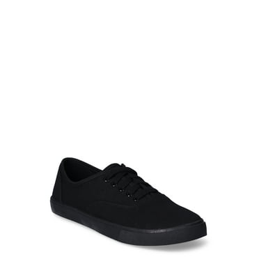 Time and Tru Women's Casual Lace up Sneakers - Wide Width Available