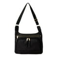 thumbnail image 1 of Time and Tru Women's Cecily Nylon Crossbody Bag, 1 of 4