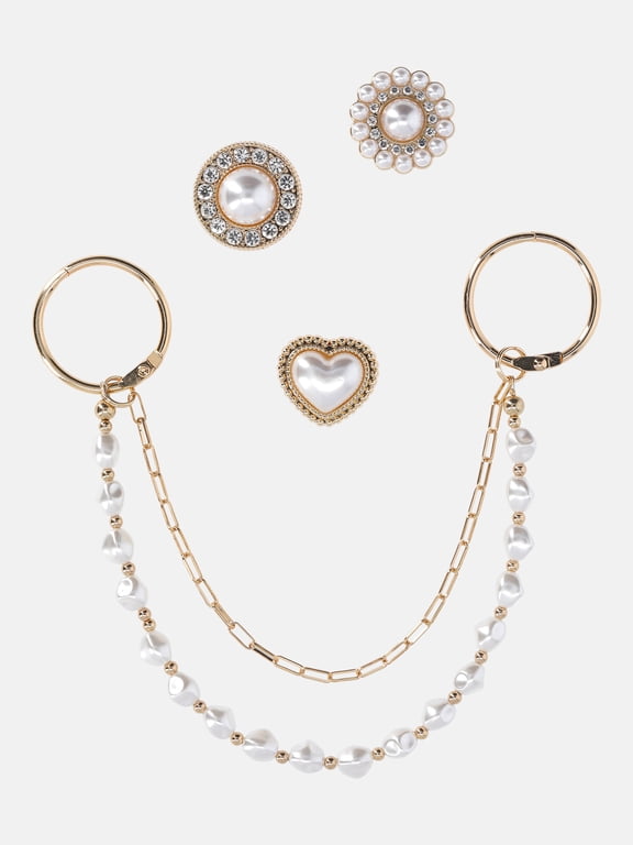 Bag Charms Snap-On Zinc Alloy Metal, Coquette