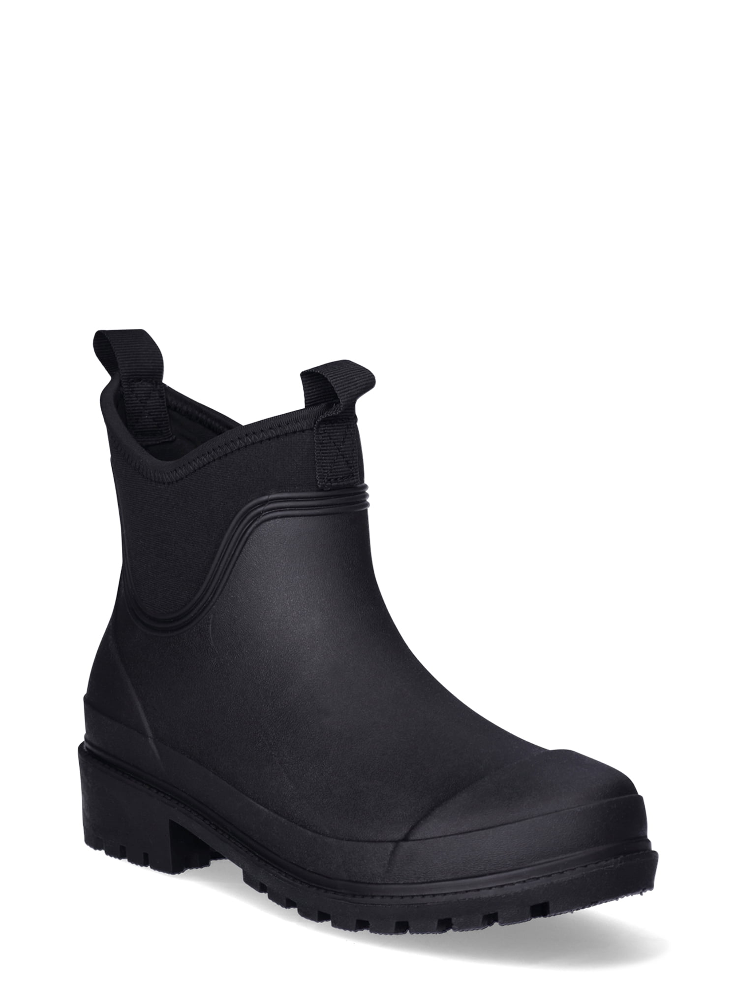 Time and Tru Women's Rain Boot, Wide Width Available