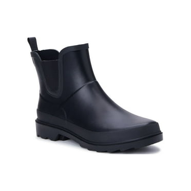 Time and Tru Women's Rain Boot, Wide Width Available - Walmart.com