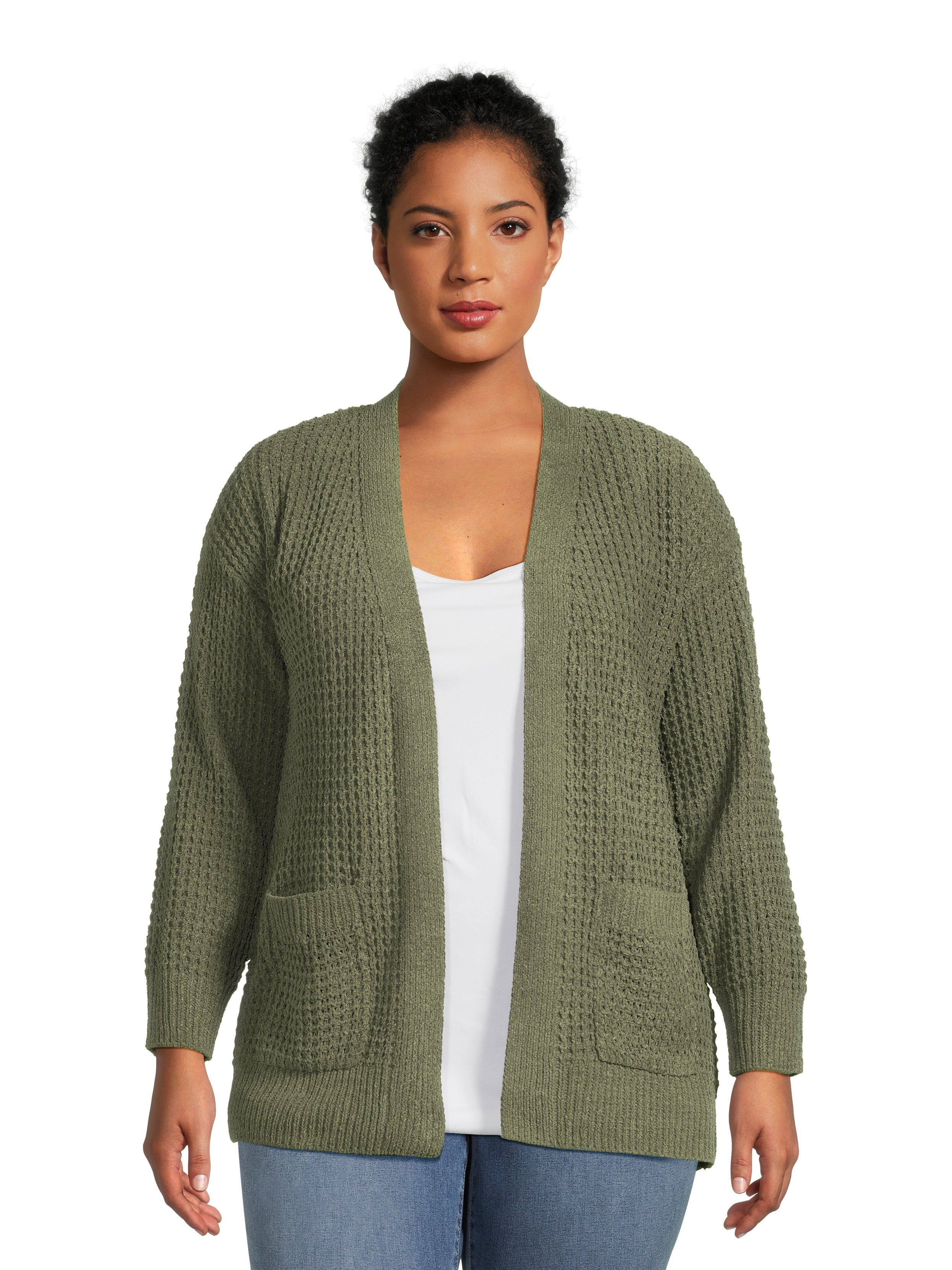 Gold chenille cardigan 2025