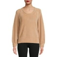 thumbnail image 1 of Time and Tru Women's Chenille Pullover Top, 1 of 5