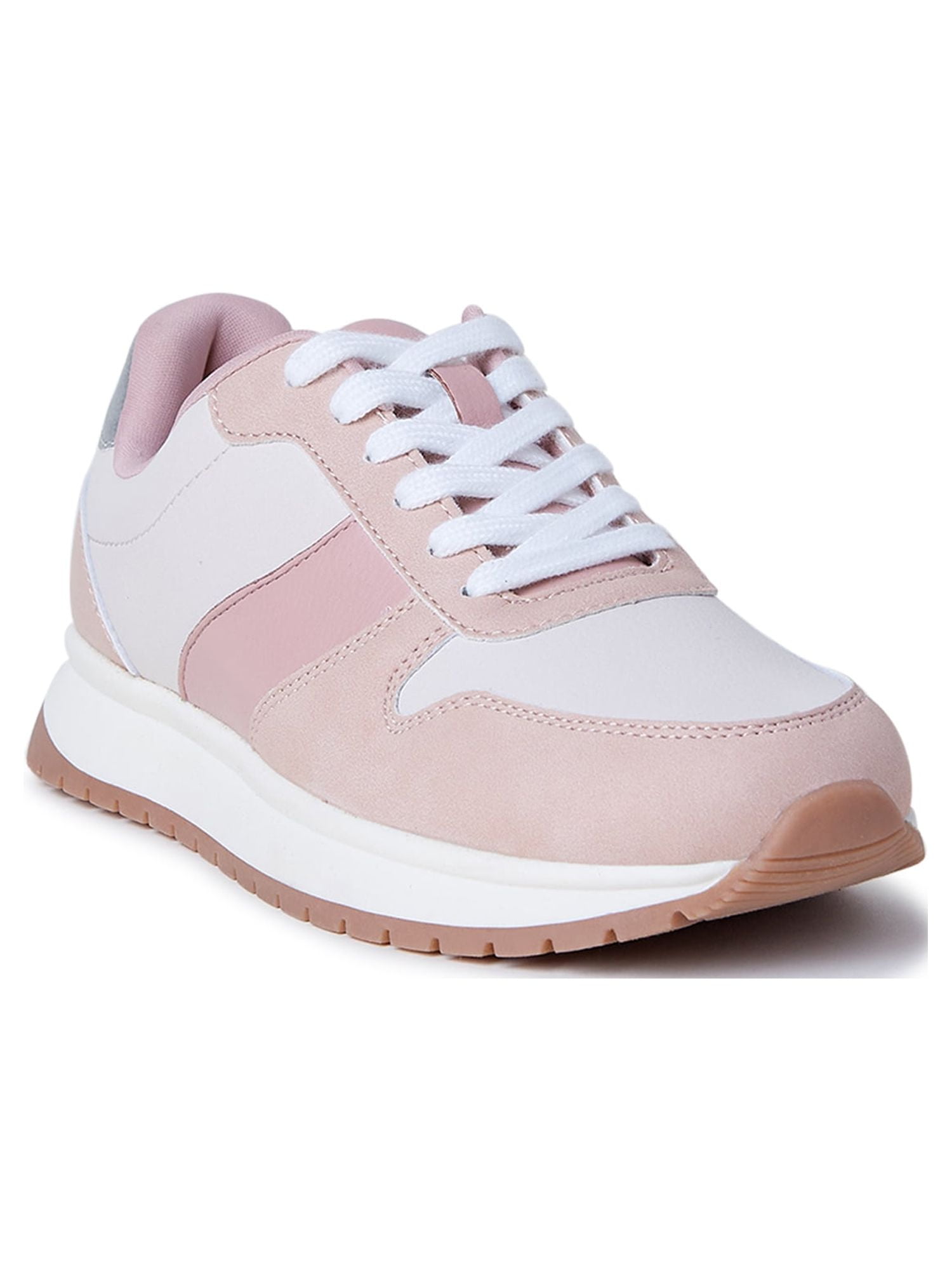 Chunky Pink Women's Sneakers, Chunky Sneakers Woman Pink