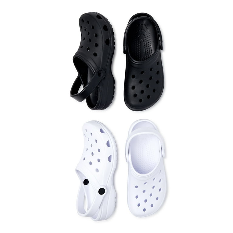 Wide width cheap clog sandals