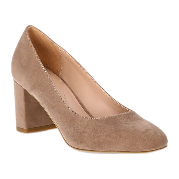 Time and Tru Women's Block Heel Dress Pumps