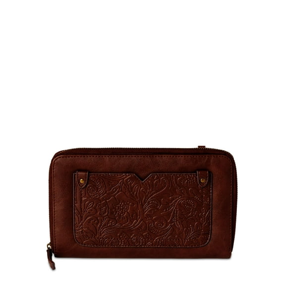 Time and Tru Women's Clover Wallet on a String