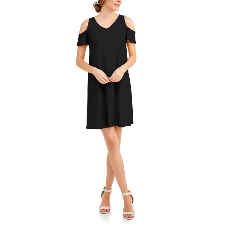 Time and tru clearance cold shoulder dress
