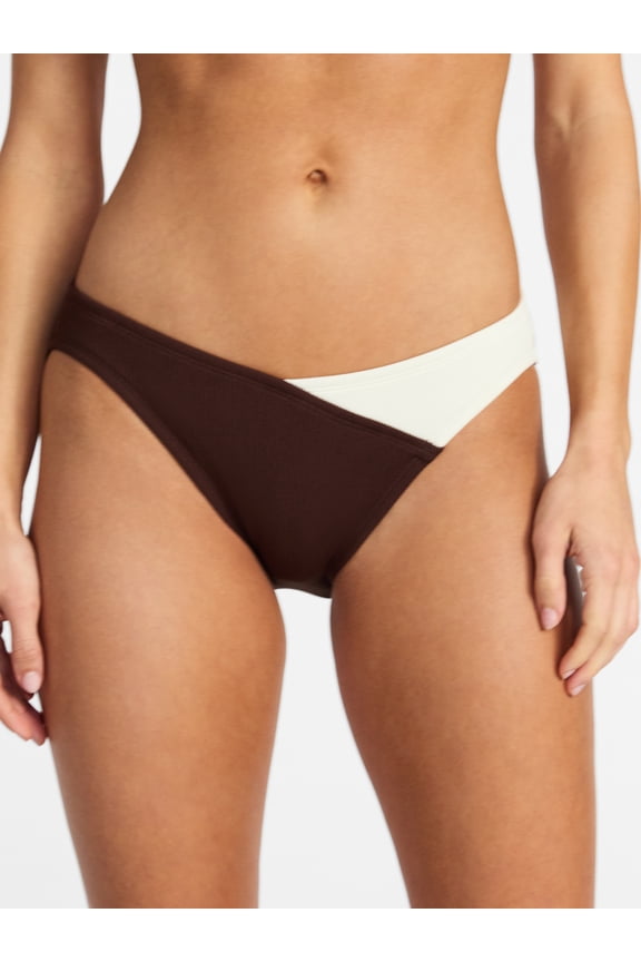 Women's Collections Cross Front Low Rise Bikini Bottoms, Sizes XS-XL