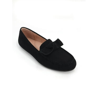 Time and Tru Women's Comfort Driving Loafers, Wide Width
