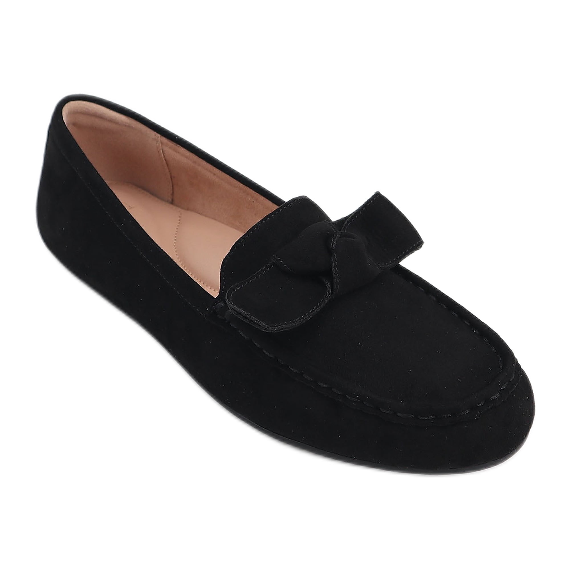Time and Tru Women's Comfort Driving Loafers, Wide Width