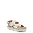 thumbnail image 1 of Time and Tru Women's Comfort Flatform Sandals, 1 of 6