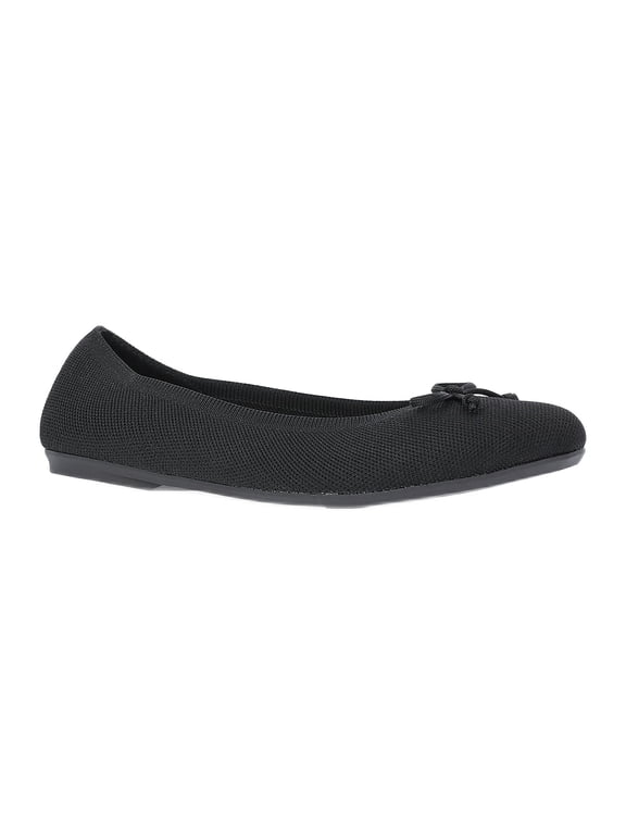 Women's Ballet Flats, Comfort Knit, Medium Width