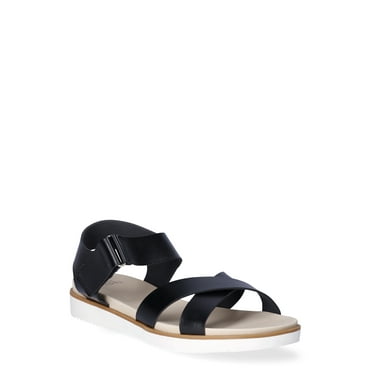 Time and Tru Women's Comfort Sandal-Wide Width Available