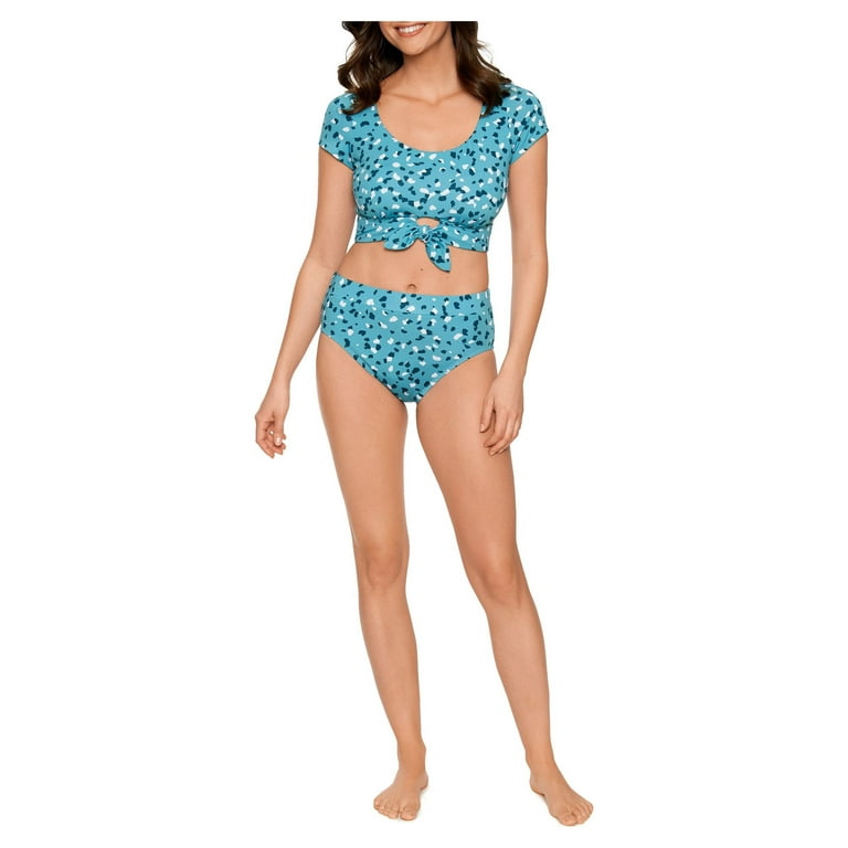 Tankini with 2024 short sleeves